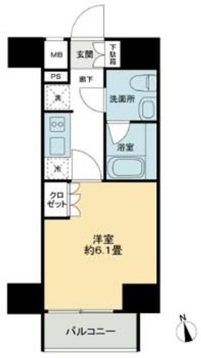 KDA GOTENYAMAの間取り