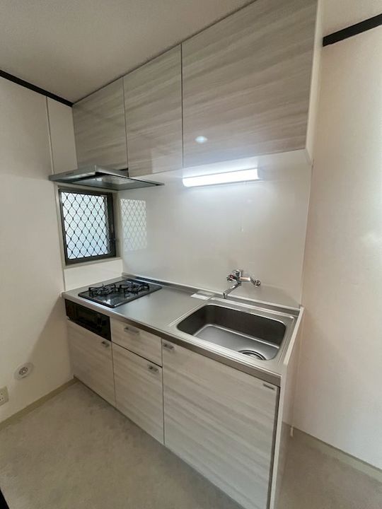 神奈川県川崎市川崎区渡田東町(マンション)の賃貸物件のキッチン