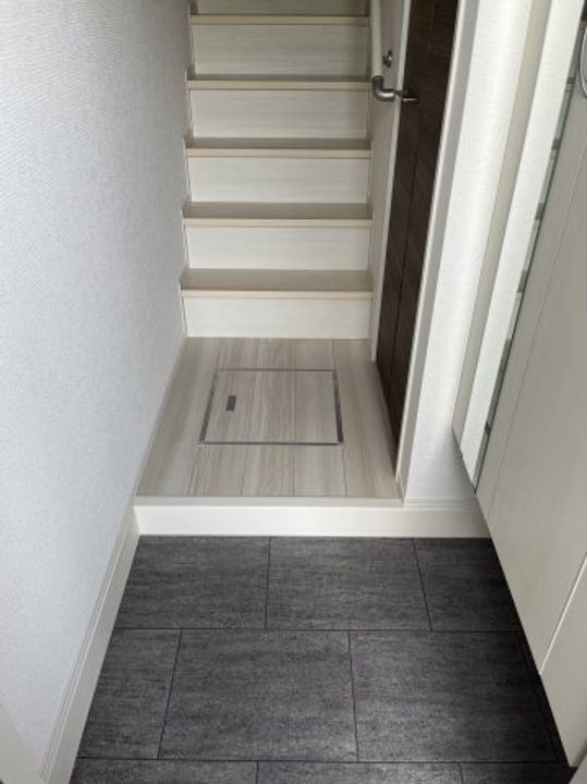 大阪府泉大津市虫取町1(アパート)の賃貸物件の玄関