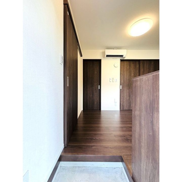 アクアデルデの玄関