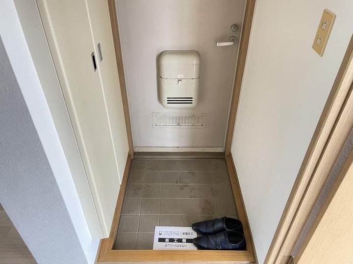 パークハイツの玄関