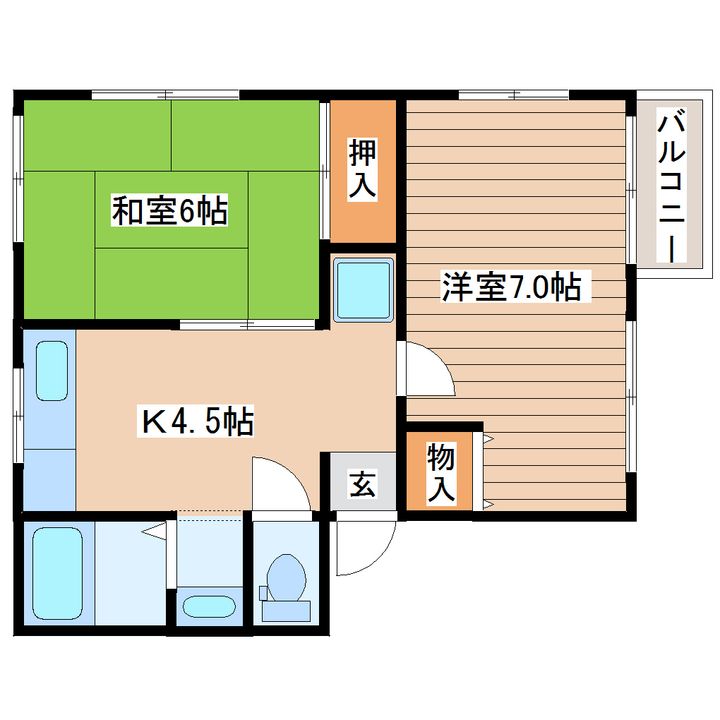 パークハイツの間取り