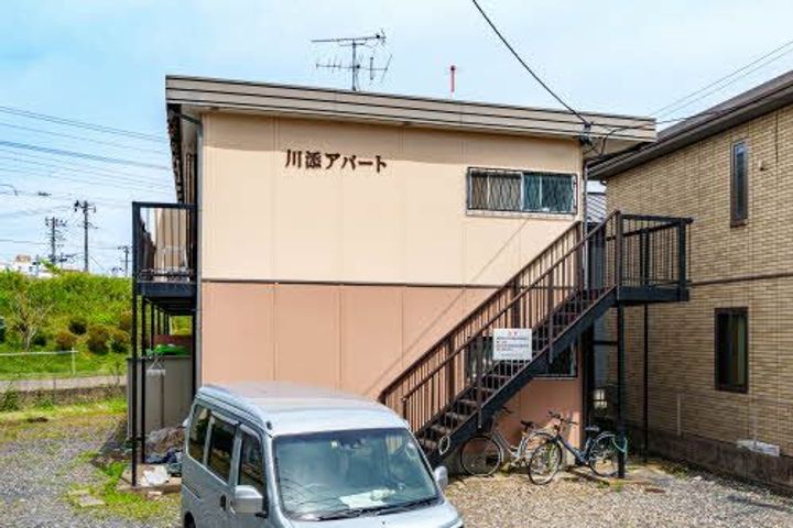 川添アパートの外観