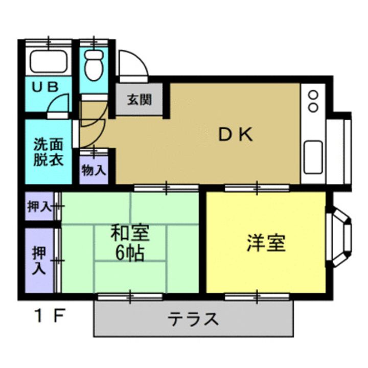 ガーデンハイムの間取り