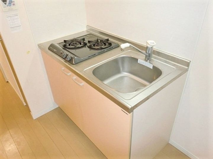 東京都大田区北嶺町(マンション)の賃貸物件のキッチン