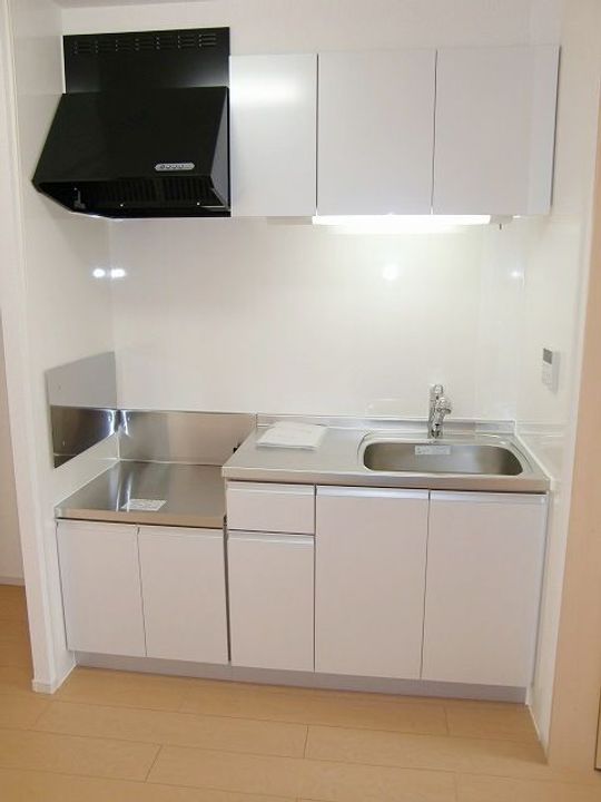 滋賀県東近江市五個荘中町(アパート)の賃貸物件のキッチン