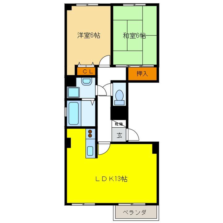 ADVANCE WENZの間取り