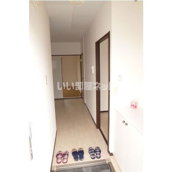 栃木県宇都宮市鶴田町(アパート)の賃貸物件の玄関