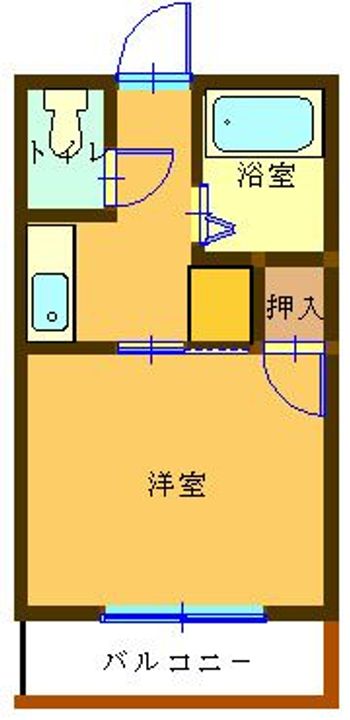 コーポ・レゴの間取り