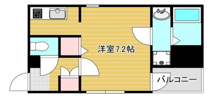 大阪府東大阪市御厨中2(アパート)の賃貸物件の間取り