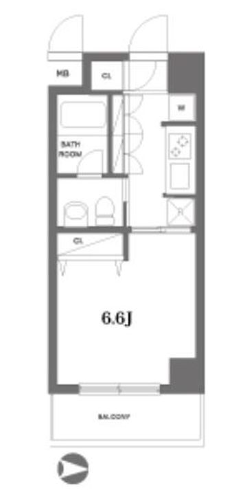 ガーデン萩中の間取り