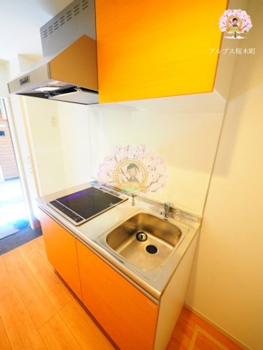 神奈川県横浜市保土ヶ谷区月見台(アパート)の賃貸物件のキッチン