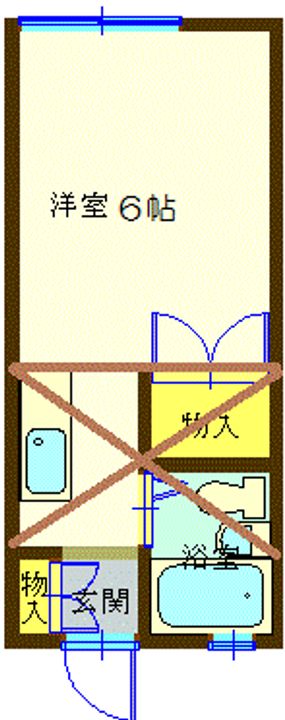 モアクレスト海老ケ瀬A棟の間取り