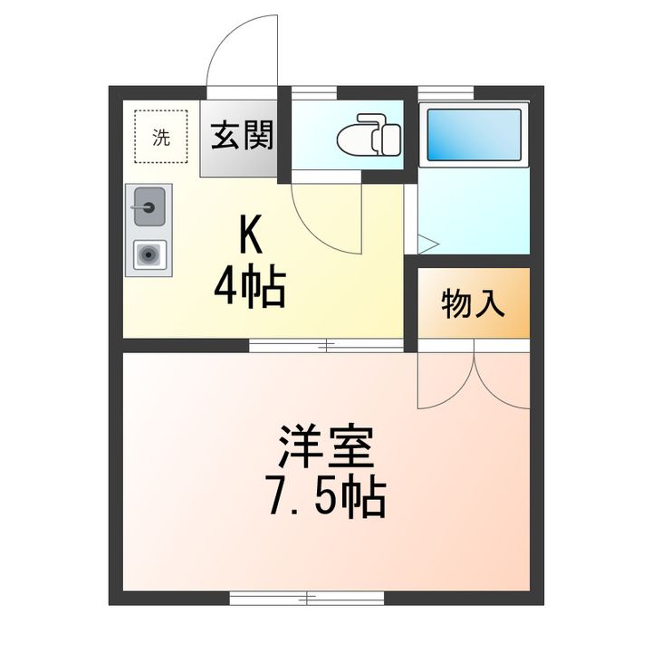 システィハイムの間取り