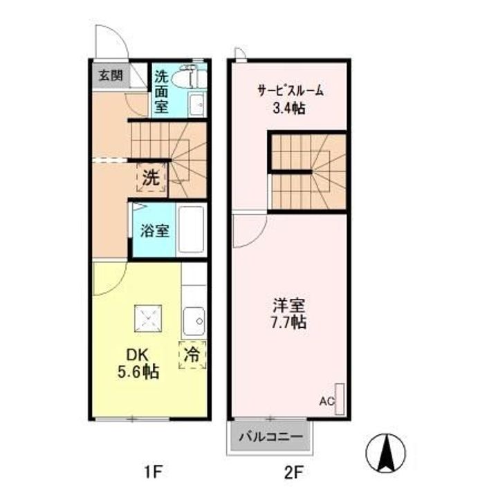 栃木県宇都宮市インターパーク3(一戸建)の賃貸物件の間取り