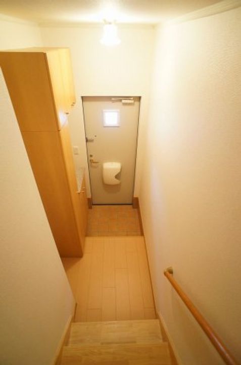 埼玉県本庄市西五十子(アパート)の賃貸物件の玄関
