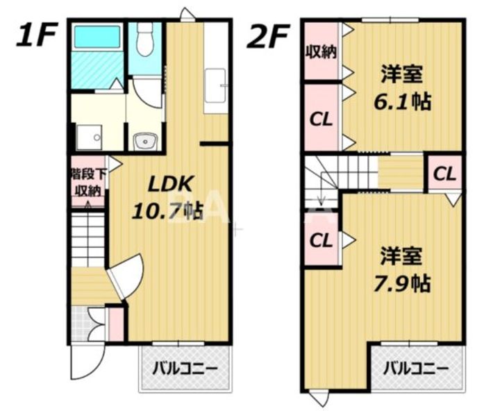 ジョイ メゾンの間取り