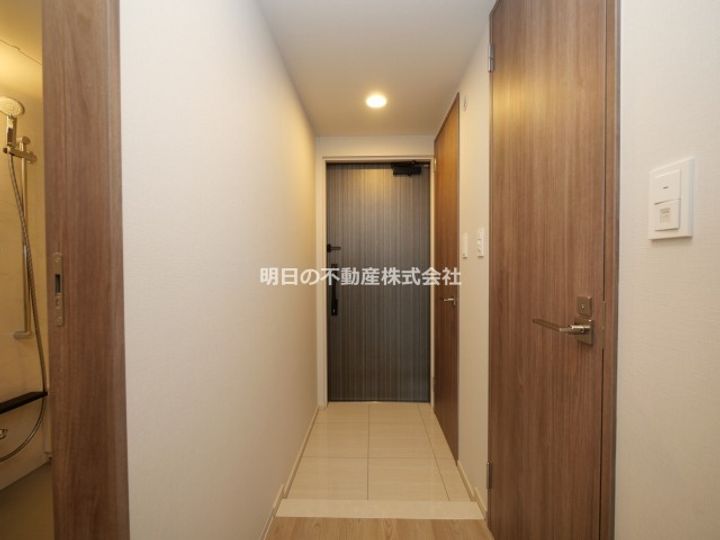 大阪府大阪市東淀川区下新庄3(マンション)の賃貸物件の玄関