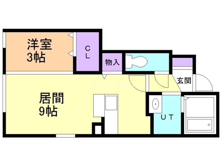 ベルクレールの間取り