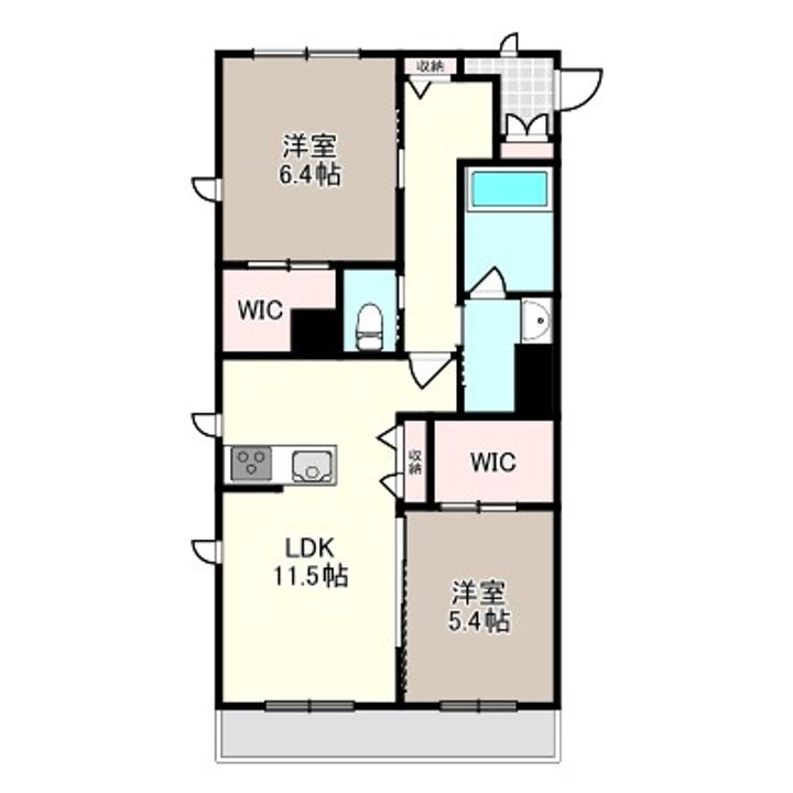 グラン・メゾン・ペルモーネの間取り