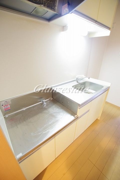 神奈川県川崎市中原区新丸子町(マンション)の賃貸物件のキッチン