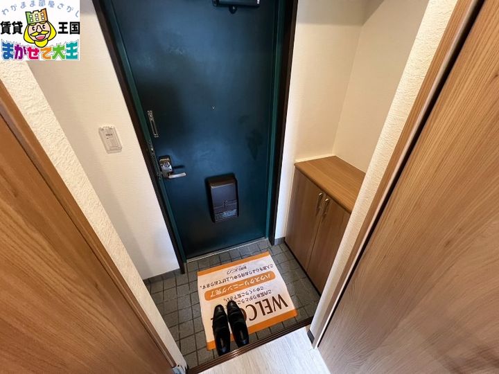 長崎県西彼杵郡時津町浜田郷(マンション)の賃貸物件の玄関
