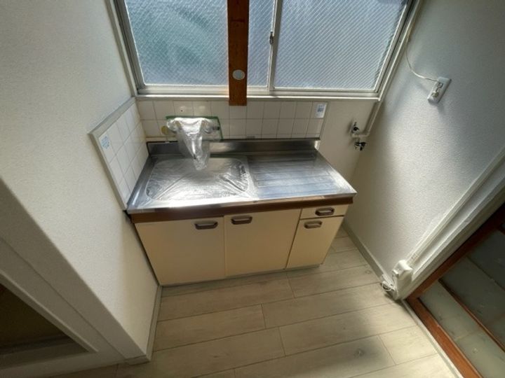 大阪府大阪市住吉区苅田8(マンション)の賃貸物件のキッチン