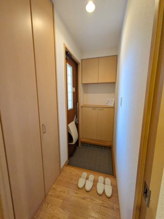 サンファミリアAの玄関