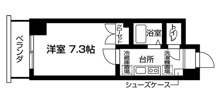 アルファード秋葉原の間取り