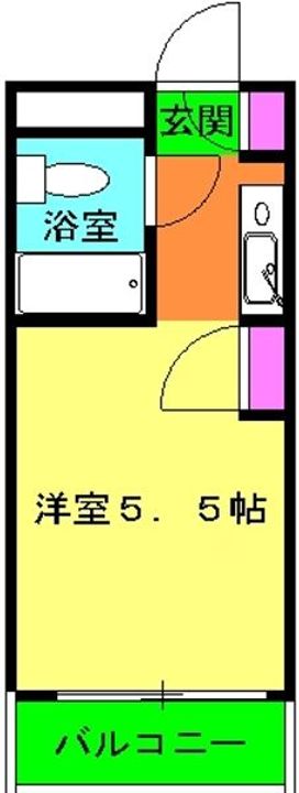 マリオン本千葉の間取り