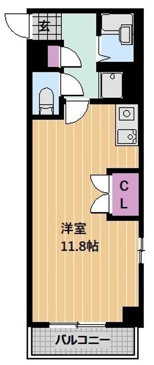 KMコートの間取り