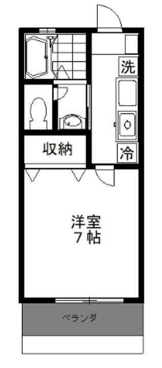 メゾン栗山大井町の間取り