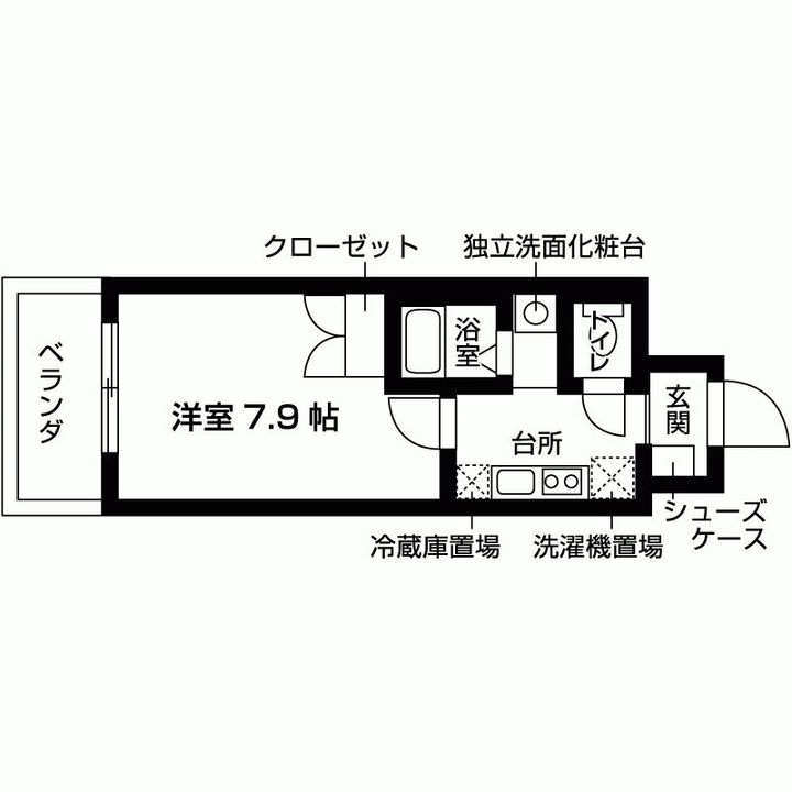 ビアン上甲東園の間取り