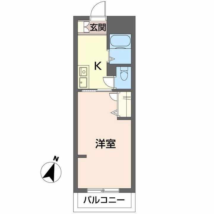 フロントビル千田の間取り