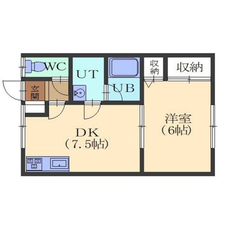 シャレムハウスの間取り