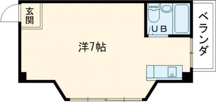 プランニングバンクビル西院の間取り