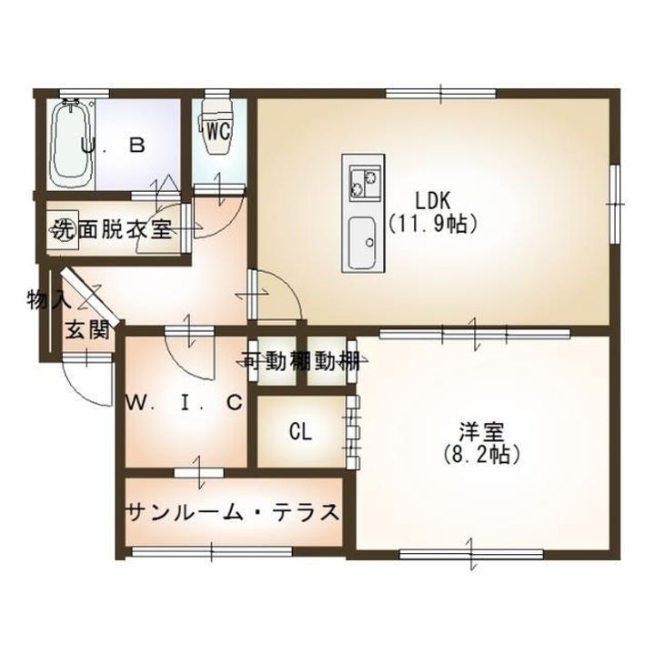 コンフォート青山の間取り