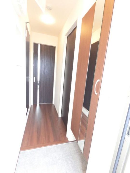 群馬県太田市南矢島町(アパート)の賃貸物件の玄関