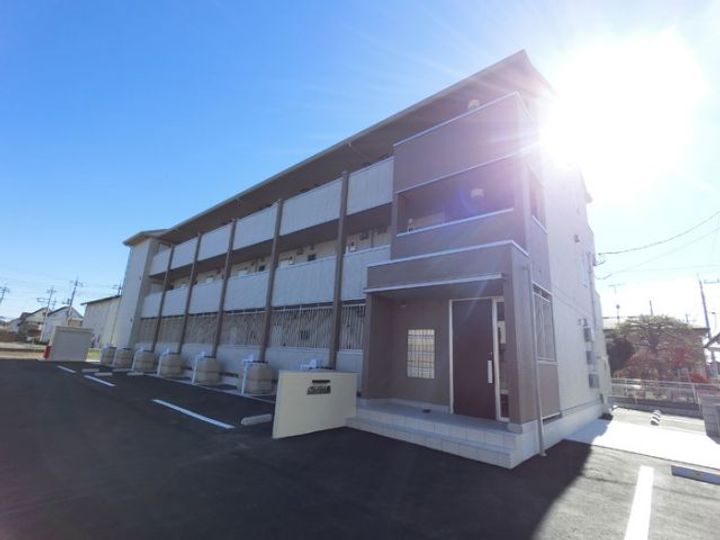 群馬県太田市南矢島町(アパート)の賃貸物件の外観