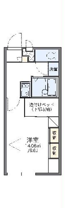 レオパレストゥデイの間取り