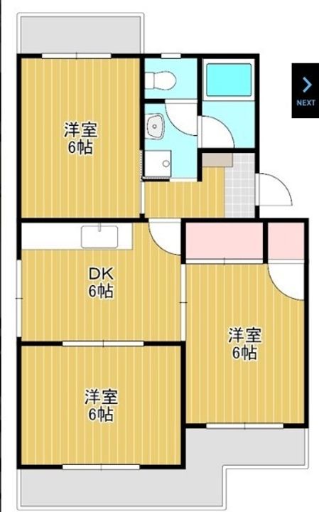 コスモIの間取り