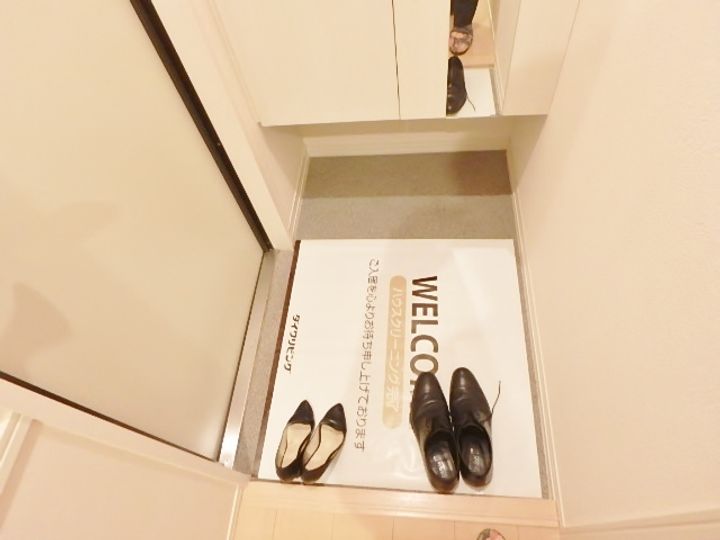 ブリージンの玄関