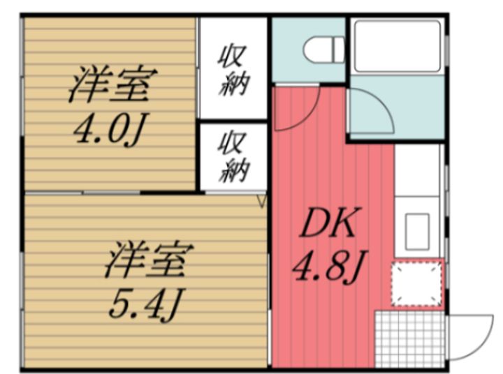 塩田荘の間取り