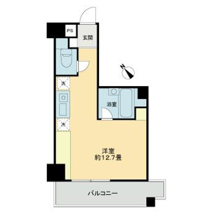 東京都大田区南蒲田1(マンション)の賃貸物件の間取り