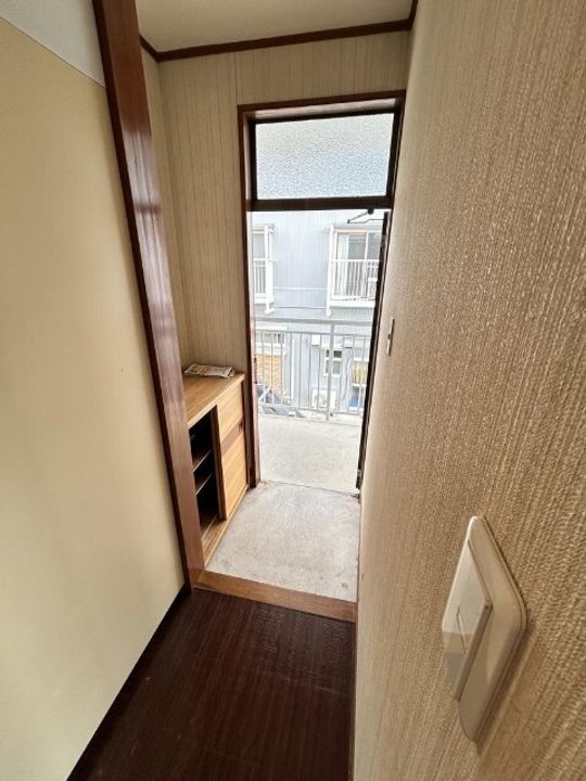 コーポ横山の玄関