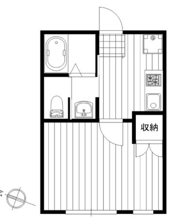 千葉県船橋市薬円台4(アパート)の賃貸物件の間取り