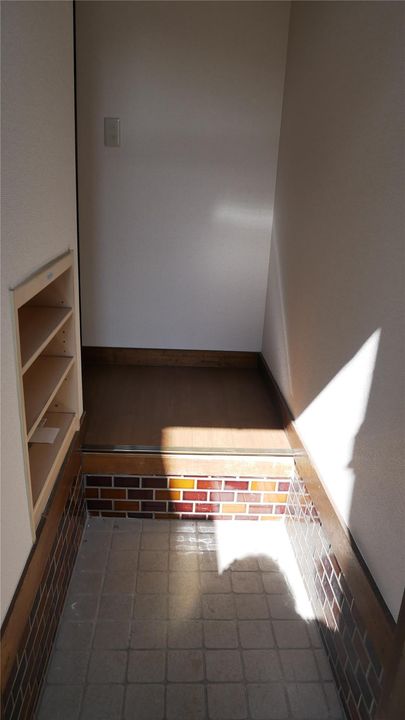 夕顔瀬コーポの玄関