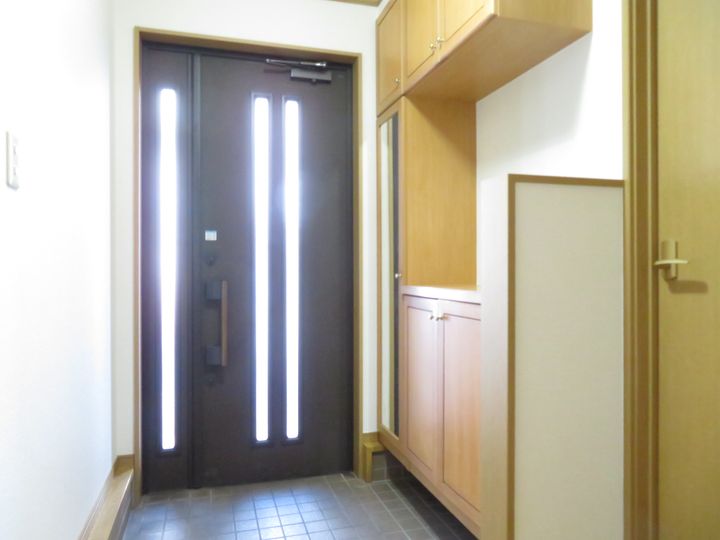 栃木県宇都宮市御幸ケ原町(一戸建)の賃貸物件の玄関