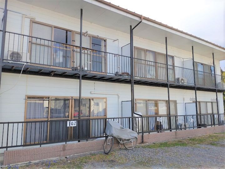 やなぎやハイツA棟の外観