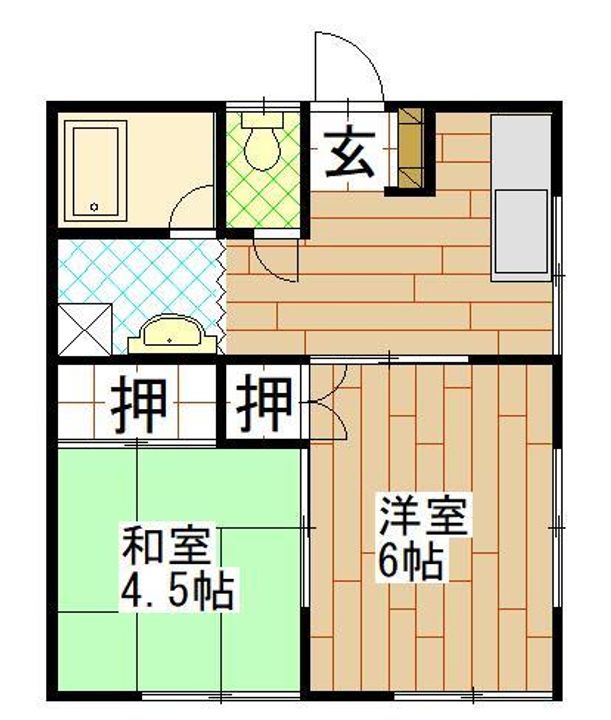 レジデンスマルニの間取り